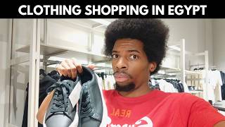 AFRICAN AMERICAN LIVING IN EGYPT GOES SHOPPING AT THE MALL