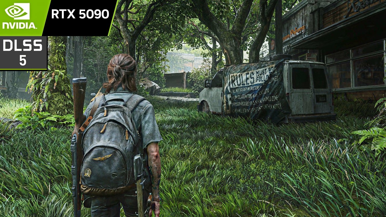 THE LAST OF US 2 DLSS 5 Gameplay 4K 60FPS