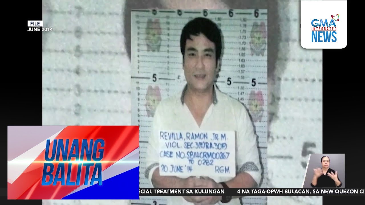 Dating Sen. Bong Revilla, ikalawang beses nang nakulong dahil sa kasong katiwalian | Unang Balita