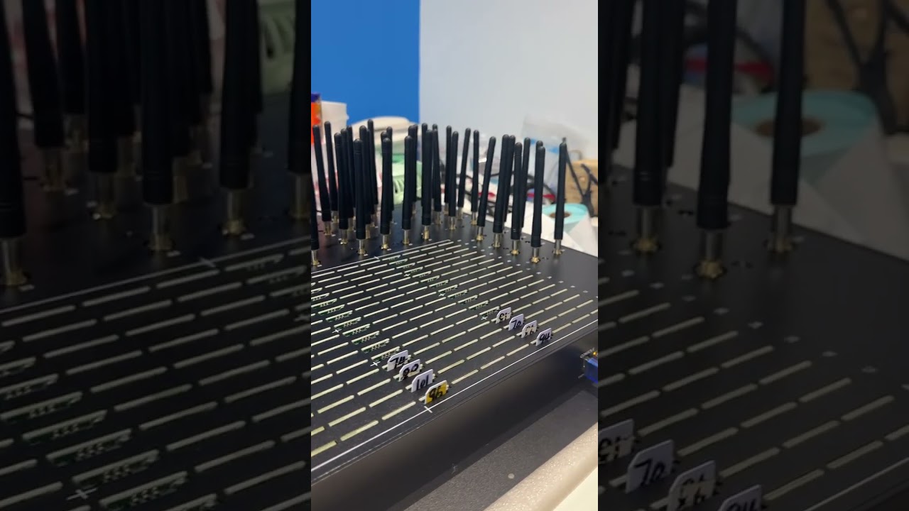 SK 64 port OTP SMS send and receive sms gateway