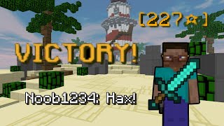 he hackusated me (solo bedwars)