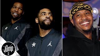 Kevin Durant, Kyrie Irving And Carmelo Anthony To The Knicks? The Jump