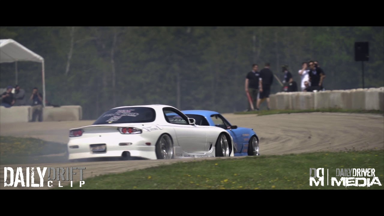 Rotary powered Miata and FD RX-7 tandem at Final Bout