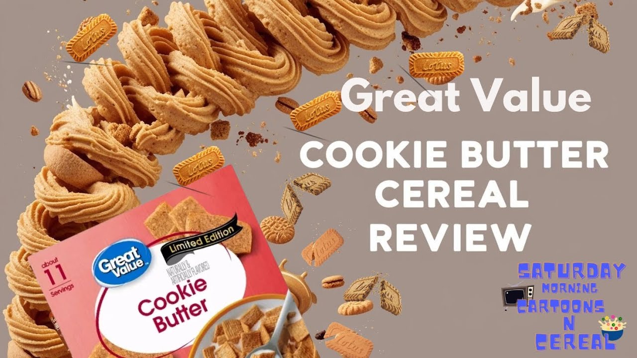 🍪 Cookie Butter Cereal?! Great Value REALLY Did It This Time! - YouTube