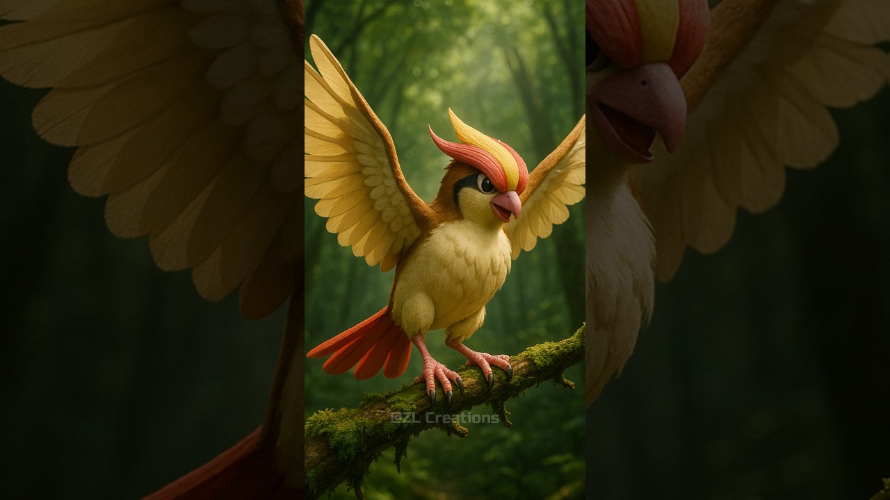 Pidgey Evolution – From Tiny Bird to Winged Majesty! 🕊️✨
