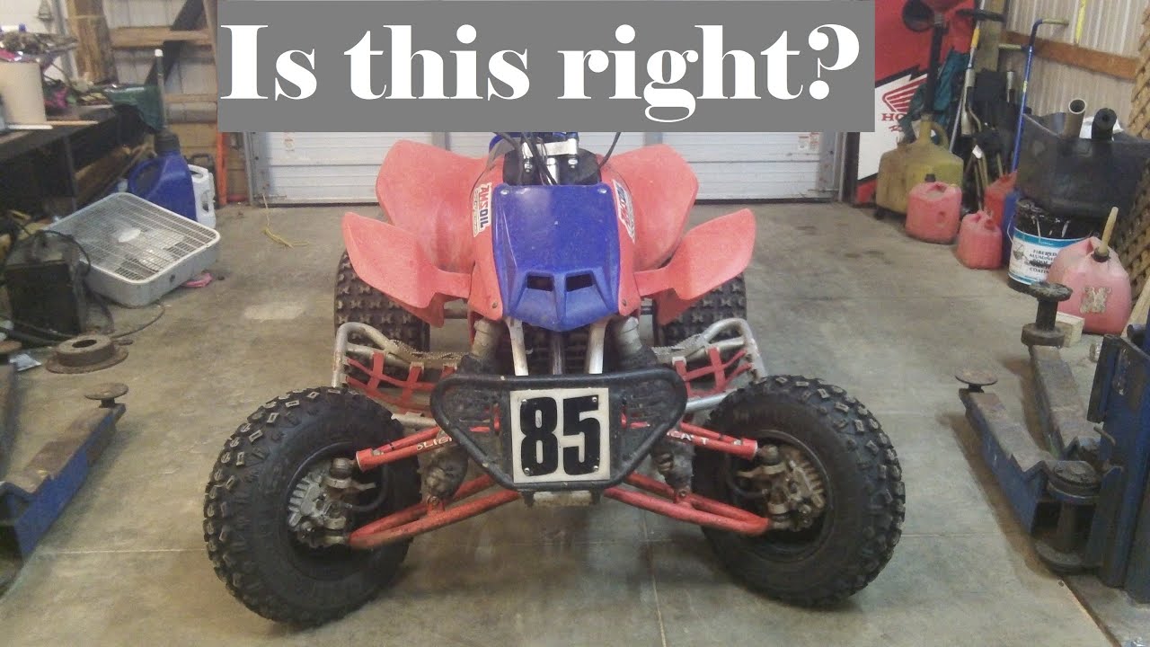 How to replace bushing on trx450r shocks YouTube