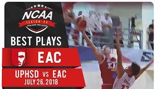 NCAA 94 MB Maui Cruz steal to open himself up to the athletic finish EAC Best Plays
