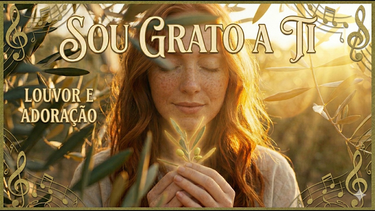 SOU GRATO A TI | Lindo Hino de Gratidão e Adoração a Deus (Clipe Oficial)