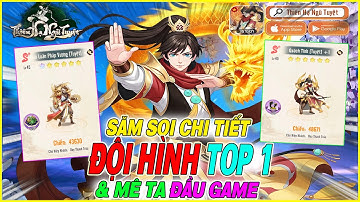 review top 1 Thiên Hạ Ngũ Tuyệt với tướng S+ siêu mạnh & mê ta đầu game