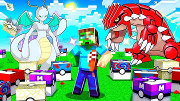 Opening 1000 LUCKY BLOCKS in Minecraft PIXELMON! (movie)