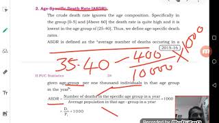 II puc Vital Statistics - 11  Mortality Rates