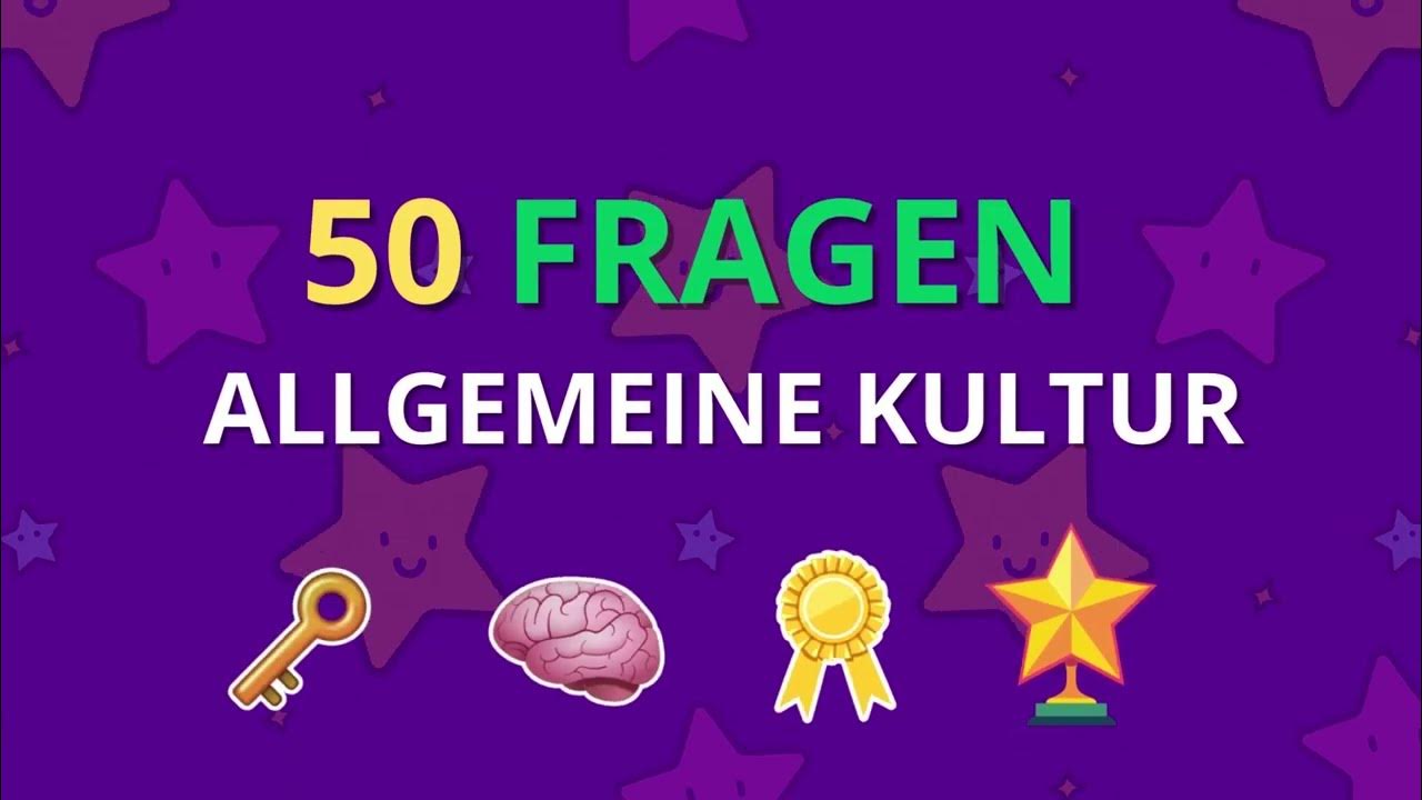 Wie gut ist dein Allgemeinwissen? Mach dieses 50-Fragen-Quiz, um es