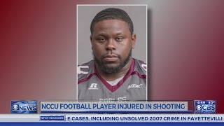 NCCU football player shot in the back near campus