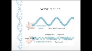 C7 - Wave motion
