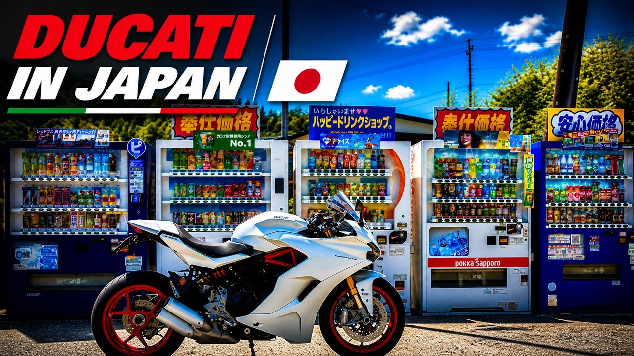 Riding a Ducati Through Hidden Japan [V2 Pure Exhaust No Talk