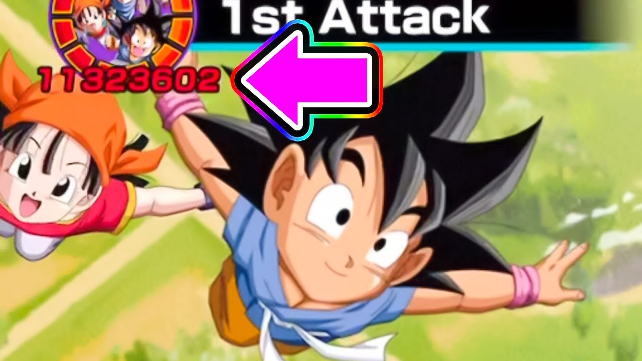 ドッカンバトル Lr悟空 パンちゃんがただただ大暴れ 属性ロード Dragon Ball Z Dokkan Battle Youtube