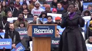 Bernie Sanders kickoff rally in Brooklyn - Nina Turner's great speech!