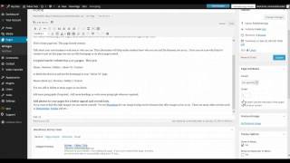 Enable & Disable the sidebar on Pages