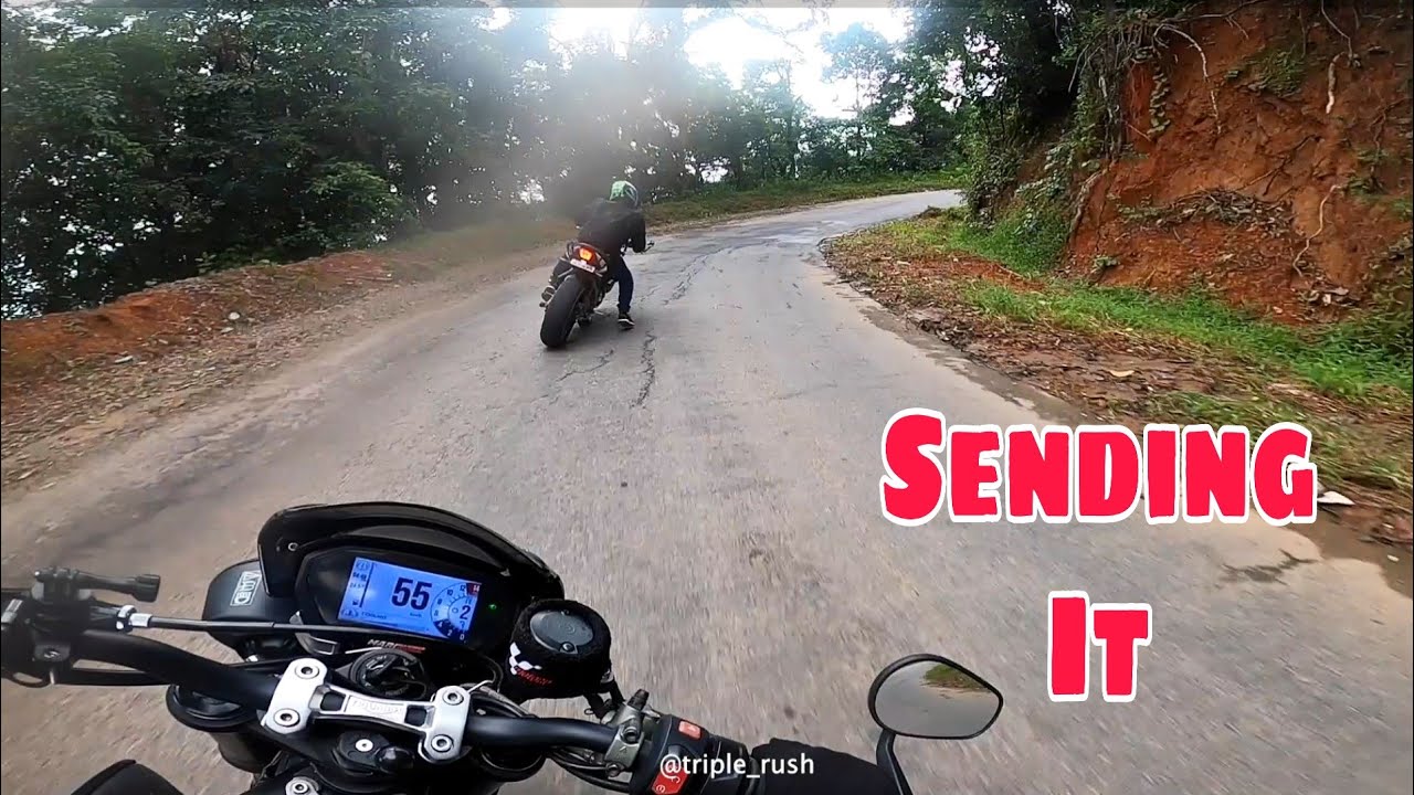 Triumph Street Triple RS Pure Sound on Western Ghats