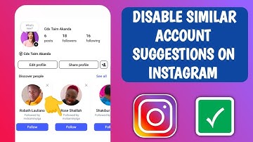 How to Disable Similar Account Suggestions on Instagram (New)