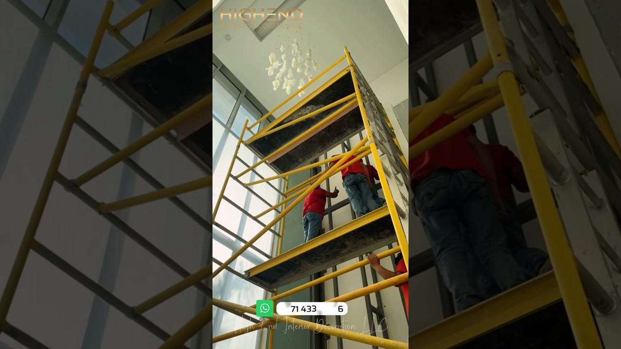 Work going on. Dubai 