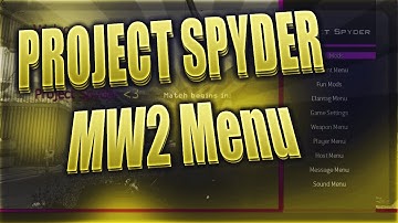 [Xbox 360] Project Spyder MW2 All Client Mod Menu [TU8]