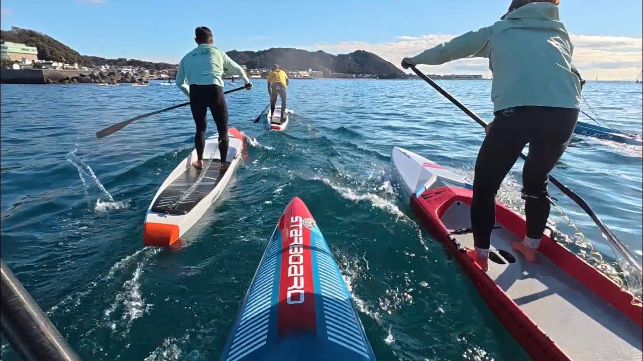 2026年1月4日（日）SUP トレーニング　3.6km