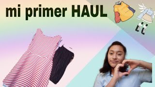 Mi Primer Haul Ropa De Adolescente - Alejandra Yamilet