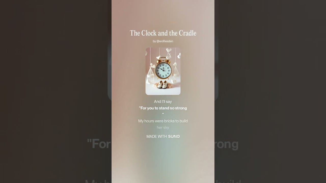 The Clock and the Cradle