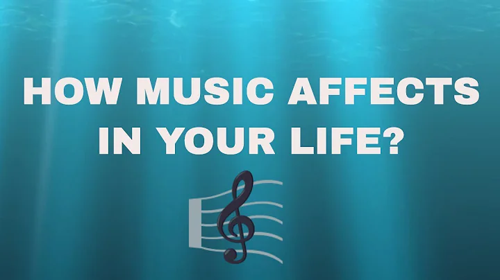 HOW MUSIC AFFECTS IN YOUR LIFE with Jana Cole