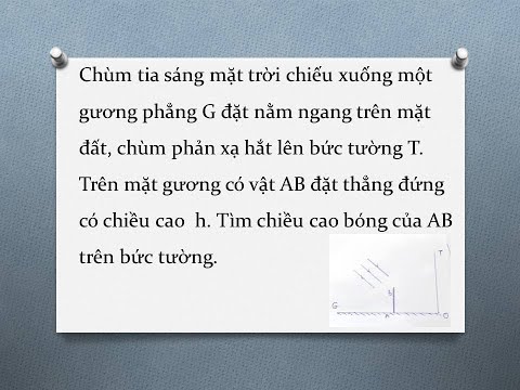 Video [HSG lý 789] xác định bóng của vật AB trên tường - youtube