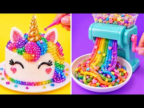 TURN SIMPLE FOOD INTO WOW || EASY CAKE DECORATING HACKS by 123 GO SCHOOL