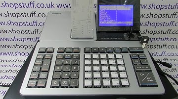 Casio SRS500 / PCRT540 / SRS820 How To Issue An End Of Day Z1 Report Without The Smartphone App