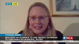 Nicd Says No Evidence To Link Recent Typhoid Outbreak To Municipal Water