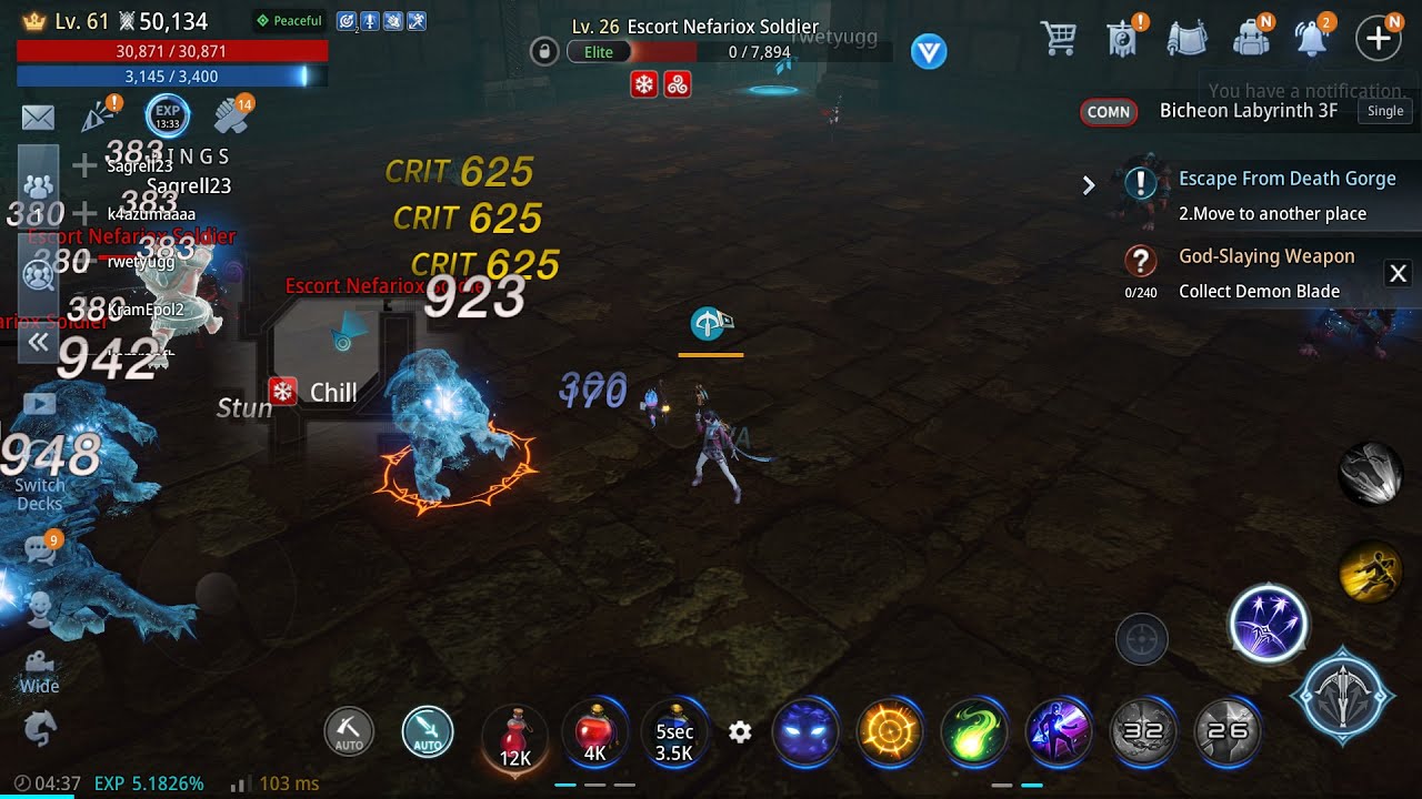 MIR4 Quest: God-Slaying Weapon - Collect Demon Blade