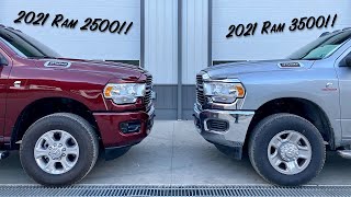 HD Truck Comparison: Ram 2500 vs. Ram 3500
