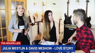 OUR LOVE STORY - On the TV News