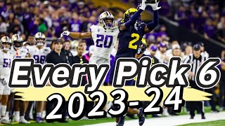 Every Pick Six 🔥 | 2023 College Football Season screenshot 5