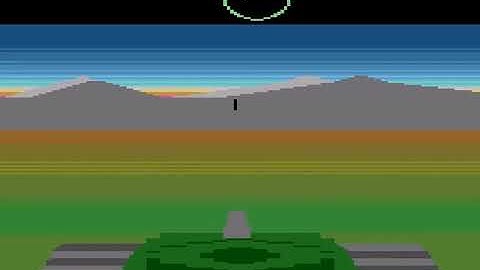 Battlezone USA ATARI 2600 VCS HYPERSPIN NOT MINE VIDEO COMPUTER SYSTEM