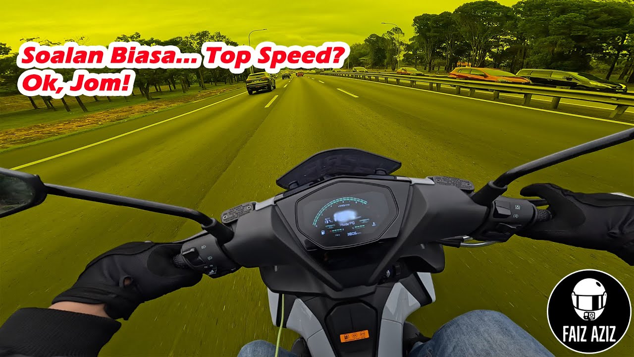 QJMotor AX200s Top Speed dan Kemampuan di Lebuhraya | Vlog E728