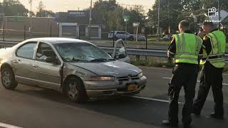 Multiple pedestrians were struck by a car on sunrise highway
