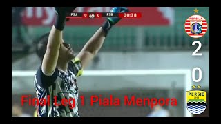 🔴Persija (2) VS Persib (0)🔴 Goal Final Leg 1 Piala Menpora
