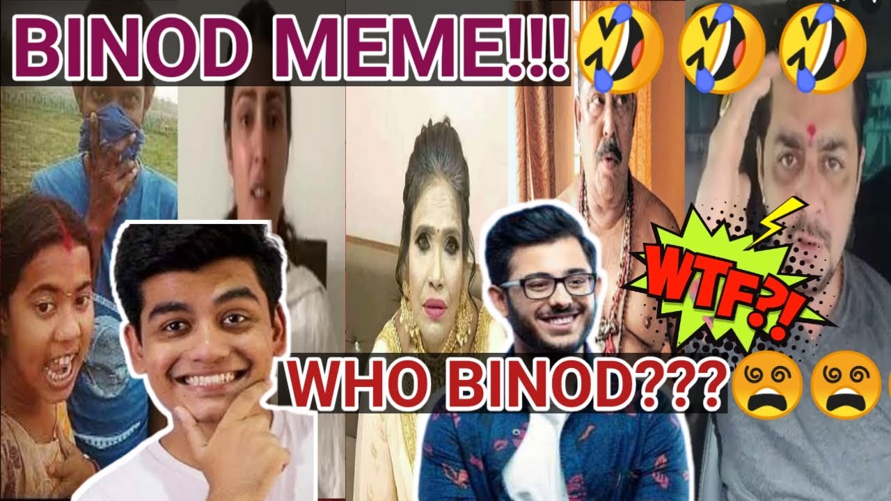 WHO IS BINOD? | Binod Trending On Youtube | Binod MEME | Why His Memes Are Viral ? | Creative Boy