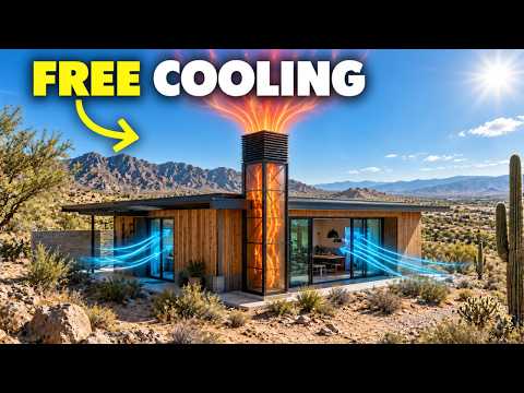 This Chimney Will Cool Your Entire Home WITHOUT Electricity. Why Did The Energy Industry Hide It?