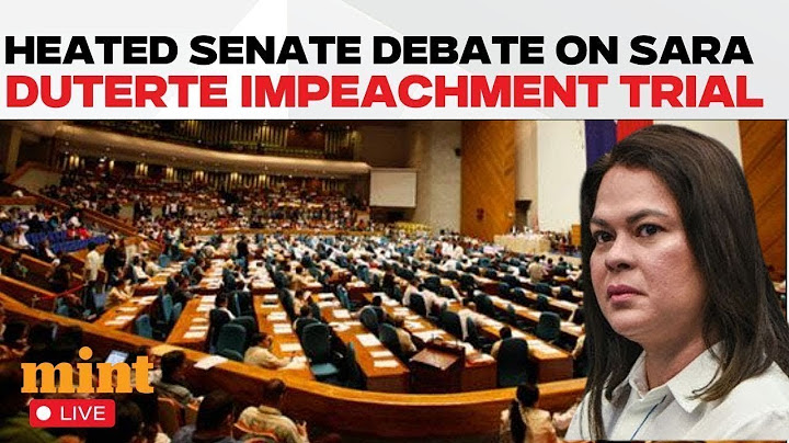 LIVE | Sara Duterte Impeachment Hearing | Senators Clash Over VP Duterte Case | Philippine Senate