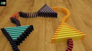 A flying domino