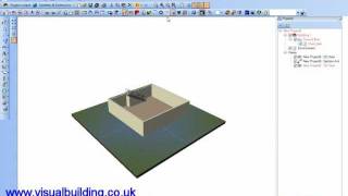 Visual Building Tutorial: Place wall under stairs