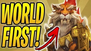 *WORLD FIRST* SHIRVALLAH OTK COMBO! | Shirvallah, the Tiger | Rastakhan's Rumble | Hearthstone