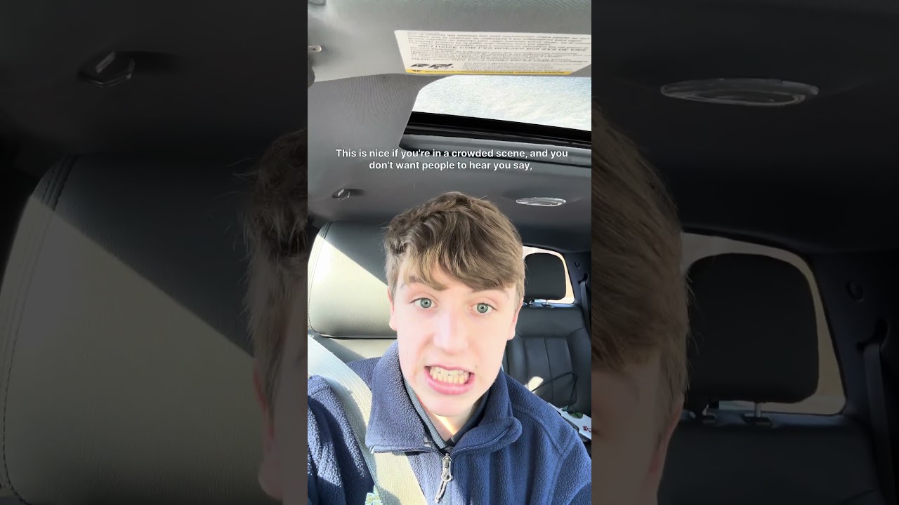 I love the AirPod Pros new “Head Gestures” 