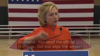 Hillary Wipes Server with BleachBit Software - Emails Deleted Forever